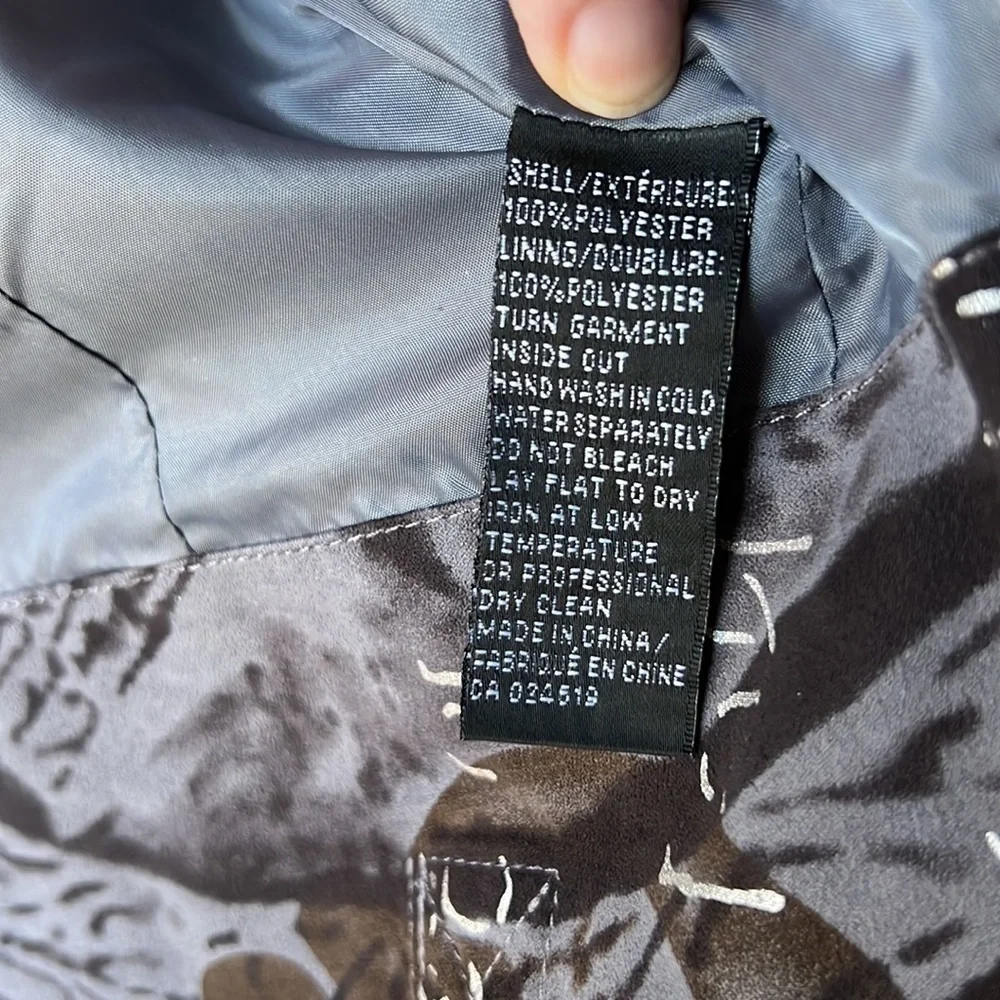 Orly Grey with Black Pattern Spring/Fall Jacket - Picture 6 of 11